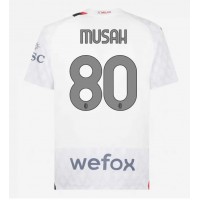 AC Milan Yunus Musah #80 Replica Away Shirt 2023-24 Short Sleeve